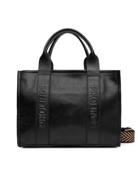 Pikolinos Torebka Wha-354C2 Czarny. Czarne torebki do ręki damskie Pikolinos, bez wzorów, ze skóry, bez dodatków. Za 939.99 zł.