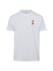 Chill Pill Koszulka - Football Bear Mężczyźni Bawełna (100%) biały, XXL. Białe koszulki sportowe męskie Chill Pill, m, z aplikacjami, z bawełny, bez kołnierzyka, bez ramiączek, do piłki nożnej. Za 89.95 zł.