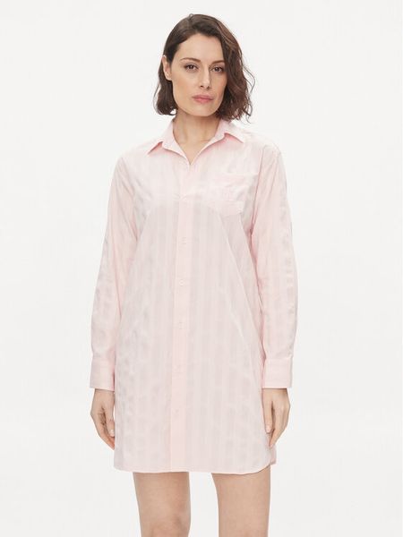 Lauren Ralph Lauren Koszula nocna ILN32305 Różowy. Czerwone koszule nocne damskie Lauren Ralph Lauren, s, bez wzorów, z bawełny, bez ramiączek. Za 379.99 zł.