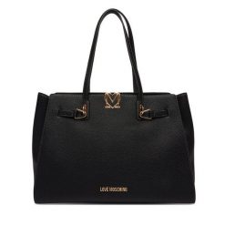 Torebka LOVE MOSCHINO. Czarne torebki do ręki damskie Love Moschino, bez wzorów, bez dodatków. Za 1,099.00 zł.