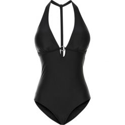 Kostium kąpielowy bonprix czarny. Czarne kostiumy jednoczęściowe damskie bonprix. Za 89.99 zł.