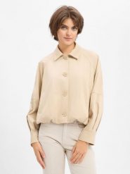 Someday Marynarka - Nayomi Kobiety Sztuczne włókno beżowy, 40. Brązowe żakiety damskie someday., bez wzorów, z włókna, klasyczne. Za 479.95 zł.