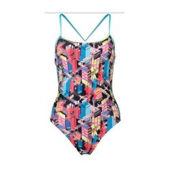 Strój jednoczęściowy pływacki damski Speedo Dragonyang Crossback. Niebieskie kostiumy jednoczęściowe damskie Speedo, s, bez wzorów, z materiału, eleganckie, na fitness i siłownię. Za 171.98 zł.