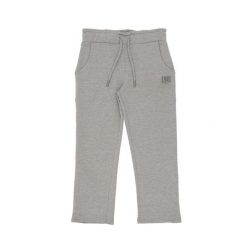 Dziewczęce szerokie spodnie dresowe College. Szare spodnie sportowe dla dziewczynek LEONE 1947 APPAREL, bez wzorów, z dresówki, na jogę i pilates. W wyprzedaży za 98.90 zł.