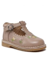 Lasocki Kids Półbuty 9N6828 Beżowy. Brązowe półbuty dziewczęce Lasocki Kids, bez wzorów, ze skóry, bez zapięcia. Za 189.99 zł.