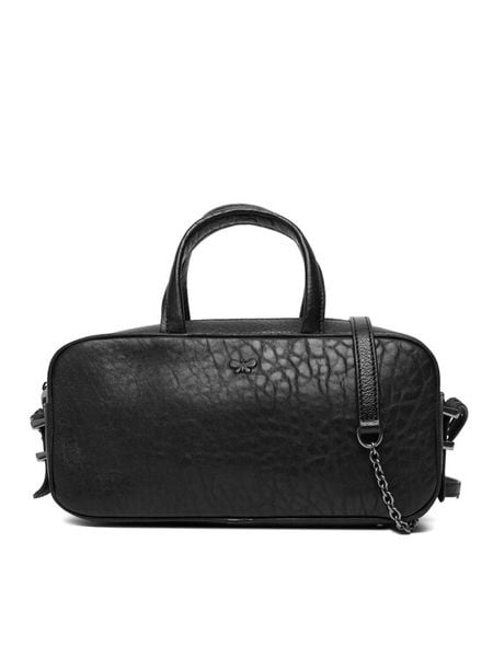 Weekend Max Mara Torebka Tundra 2525516095600 Czarny. Czarne torebki do ręki damskie Weekend Max Mara, bez wzorów, ze skóry, bez dodatków. Za 2,069.00 zł.