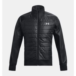 Kurtka Under Armour Storm Insulated Run Hybrid Czarna. Czarne kurtki sportowe męskie Under Armour, m, bez wzorów, z syntetyku, do biegania. Za 343.05 zł.