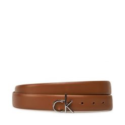 Pasek Damski Calvin Klein. Brązowe paski damskie Calvin Klein, bez wzorów. Za 139.99 zł.