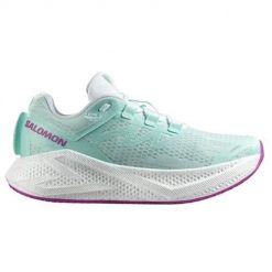 Buty do biegania damskie Salomon Aero Glide 3. Niebieskie obuwie sportowe damskie Salomon, bez wzorów, z materiału, do biegania. Za 659.99 zł.