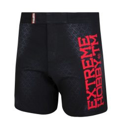Spodenki Sportowe Męskie na trening i siłownię EXTREME HOBBY BLACK ARMOUR. Czarne krótkie spodenki sportowe męskie EXTREME HOBBY, m, bez wzorów, z elastanu, na fitness i siłownię. Za 229.00 zł.