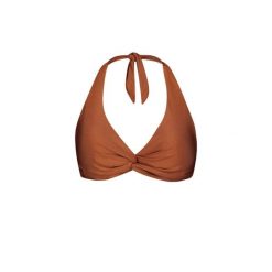 Kostium kąpielowy top z krzyżowym wiązaniem dla kobiet Barts Isla. Brązowe bikini damskie Barts, s, bez wzorów. Za 192.00 zł.