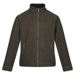 Polar Z Suwakiem Męski Garrian II. Zielone kurtki sportowe męskie Regatta, na zimę, l, bez wzorów, z polaru, trekkingowe. Za 112.99 zł.