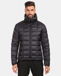 Kurtka puchowa Kilpi Rebeki. Czarne kurtki sportowe męskie Kilpi, na zimę, m, bez wzorów, z materiału, trekkingowe. Za 412.00 zł.