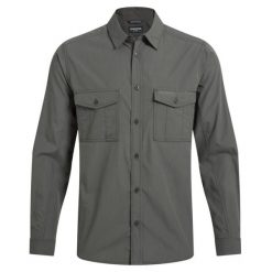 Koszula z długim rękawem Craghoppers Kiwi II. Niebieskie koszule męskie Craghoppers, m, bez wzorów, casualowe, bez kołnierzyka, bez ramiączek. Za 286.20 zł.