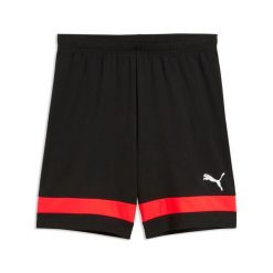 Szorty Puma IndividualRise Team Rise. Czarne krótkie spodenki sportowe męskie Puma, xs, bez wzorów, do piłki nożnej. Za 133.00 zł.