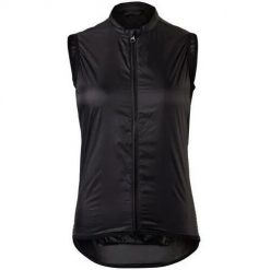 Damska kamizelka wiatroszczelna Agu Wind Essential II. Czarne kurtki damskie AGU, bez wzorów, bez kaptura. Za 407.50 zł.