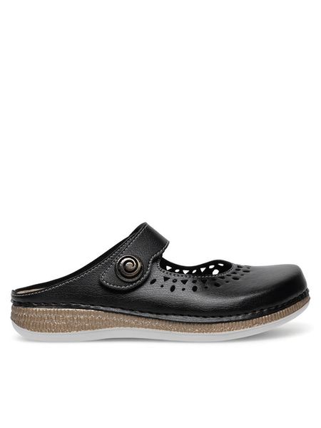 Inblu Klapki MK050100 Czarny. Czarne klapki damskie Inblu, bez wzorów, z syntetyku, bez obcasa. Za 119.99 zł.