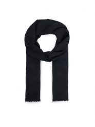 Liu Jo Szal 2A6001 T0300 Czarny. Czarne czapki i kapelusze damskie Liu Jo, bez wzorów, z wiskozy. Za 249.99 zł.