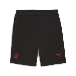 Męskie szorty AC Milan FtblEssentials PUMA. Czarne krótkie spodenki sportowe męskie Puma, m, bez wzorów, do biegania. Za 219.00 zł.