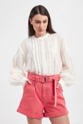 Koszula TWINSET. Koszule damskie Twinset Milano, bez wzorów, bez kołnierzyka, bez ramiączek. W wyprzedaży za 481.77 zł.