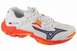 Mizuno Wave Lightning Z8 V1GA240098 białe 44,5. Białe obuwie sportowe damskie Mizuno, bez wzorów, mizuno wave. Za 485.64 zł.
