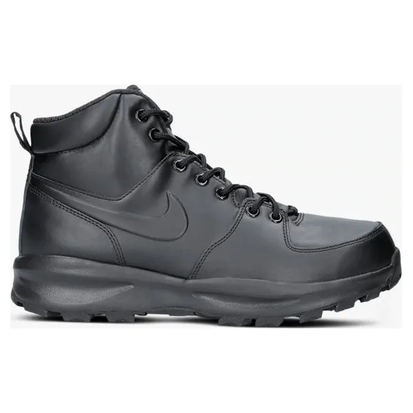 Nike Manoa Leather buty męskie, czarny, rozmiar 46. Czarne trekkingi męskie Nike, outdoorowe. Za 379.99 zł.