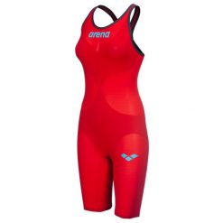 Strój kąpielowy dla kobiet Arena Powerskin Carbon Air2 Cb. Czerwone kostiumy jednoczęściowe damskie Arena, s, bez wzorów, z materiału, eleganckie, do biegania. Za 1,618.50 zł.