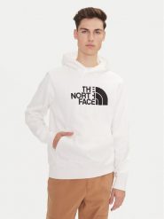 The North Face Bluza Drew Peak NF0A89EM Biały Regular Fit. Białe bluzy męskie The North Face, l, bez wzorów, z bawełny, bez kaptura. Za 399.99 zł.