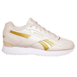 Buty sportowe damskie Reebok Glide Ripple Clip sneakersy lifestyle różowe. Brązowe obuwie sportowe damskie Reebok, bez wzorów, trekkingowe. Za 199.00 zł.