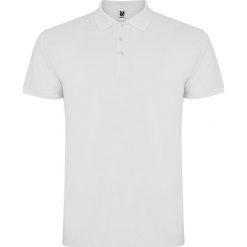 Męska Koszulka Polo Star. Białe koszulki polo męskie ROLY, m, bez wzorów, retro, bez ramiączek. Za 57.99 zł.