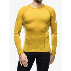 Bluza termoaktywna męska Sensor Merino Air Tee LS. Czarne bluzy męskie Sensor, m, bez wzorów, bez kaptura, narciarskie. Za 287.99 zł.