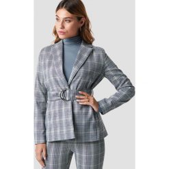 NA-KD Classic Marynarka z paskiem - Grey. Szare żakiety damskie NA-KD Classic, w paski. Za 202.95 zł.