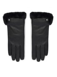 LAUREN RALPH LAUREN Rękawiczki 454911342001 Czarny. Czarne czapki i kapelusze damskie Lauren Ralph Lauren, bez wzorów, z dzianiny. Za 549.99 zł.