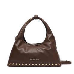Torebka Valentino. Brązowe torebki do ręki damskie Valentino, bez wzorów, klasyczne, bez dodatków. Za 749.99 zł.