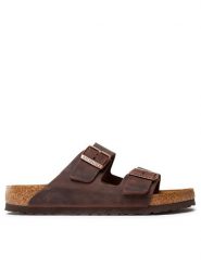Birkenstock Klapki Arizona Bs 0452761 Brązowy. Brązowe klapki męskie Birkenstock, z nubiku. Za 489.00 zł.