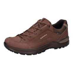 Półbuty LOWA RENEGADE EVO GTX LO. Brązowe półbuty na co dzień męskie Lowa, z materiału, eleganckie, bez zapięcia. Za 984.00 zł.
