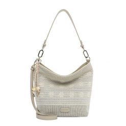 SURI FREY Worek SFY Ruby Torebki 1 ct Damski. Czerwone torby na ramię damskie Suri Frey, z aplikacjami, z materiału, zdobione, bez dodatków. Za 242.99 zł.