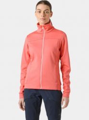 Sweter Damski Helly Hansen W Crew. Czerwone swetry damskie Helly Hansen, m, bez wzorów, z materiału, bez kołnierzyka, bez ramiączek, długie, bez kaptura. Za 579.00 zł.