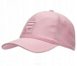 Czapka tenisowa Fila Cap Max. Czerwone czapki i kapelusze damskie Fila, bez wzorów, z materiału, eleganckie. Za 79.00 zł.