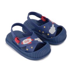 Sandały dziecięce Ipanema Cute Baby. Niebieskie sandały chłopięce Ipanema, z gumy, bez zapięcia. Za 69.99 zł.