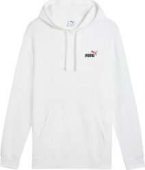 Bluza męska Puma Ess 2 Color Small No.1 Logo Hoodie TR biała 684719 02 L. Białe bluzy męskie Puma, l, bez wzorów, bez kaptura. Za 171.75 zł.
