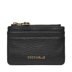 Portfel Coccinelle. Czarne portfele damskie Coccinelle, bez wzorów. Za 299.99 zł.