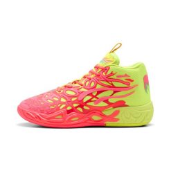 Buty do koszykówki Puma MB.04 1Love. Czerwone obuwie sportowe damskie Puma, bez wzorów, z gumy, do koszykówki. Za 552.75 zł.