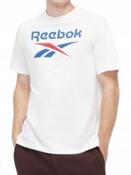 KOSZULKA REEBOK męska 100071175 biała sportowa bawełniana t-shirt L. Białe koszulki sportowe męskie Reebok, l, bez wzorów, z bawełny, klasyczne, bez kołnierzyka. Za 99.00 zł.