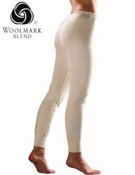 Legginsy sportowe damskie Woolona Oversize Merino. Brązowe legginsy damskie WOOLONA, m, bez wzorów, z materiału, z standardowym stanem. Za 162.00 zł.