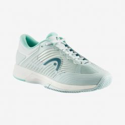 Buty do tenisa damskie HEAD Revolt Pro 4.5 Clay. Niebieskie obuwie sportowe damskie Head, bez wzorów, z materiału, tenisowe. W wyprzedaży za 591.15 zł.