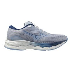 Damskie buty do biegania Mizuno Wave Serene. Niebieskie obuwie sportowe damskie Mizuno, bez wzorów, z gumy, do biegania, mizuno wave. Za 349.99 zł.