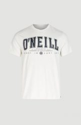 T-shirt męski O'Neill State Muir T-Shirt z krótkim rękawem. Białe t-shirty męskie O'Neill, m, bez wzorów, z bawełny, wakacyjne, bez kołnierzyka. Za 119.00 zł.