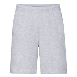 Lekkie Spodenki Męskie. Szare krótkie spodenki sportowe męskie Fruit of the Loom, m, bez wzorów, trekkingowe. Za 64.99 zł.