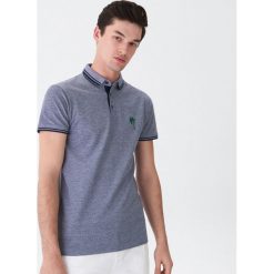 Koszulka polo z haftem - Niebieski. Koszulki polo męskie marki House. Za 49.99 zł.